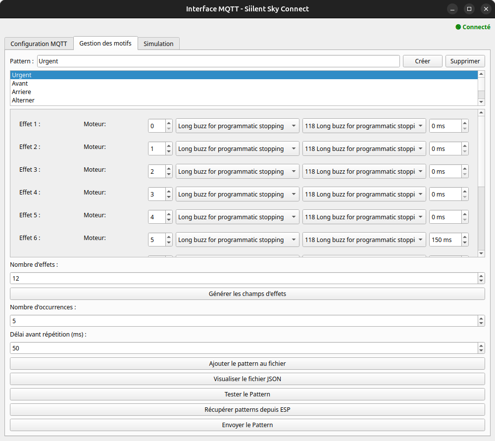 Aperçu de la Page Pattern